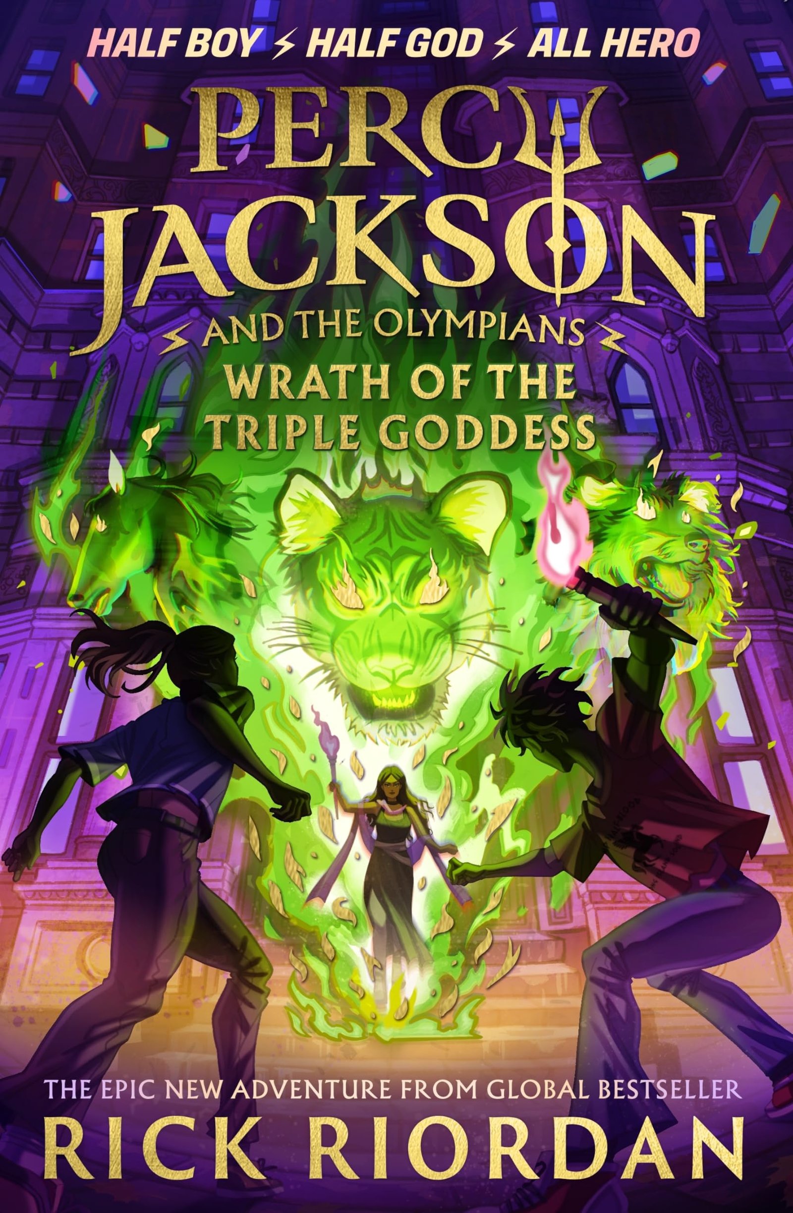 Percy Jackson and the Olympians - Wrath of the Triple Goddess By Riordan Rick