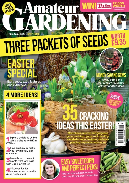 Amateur Gardening – 19 April 2025