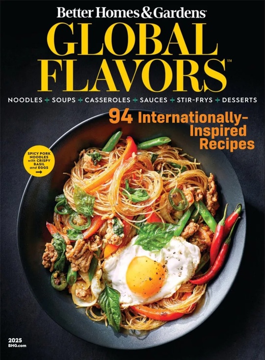 Better Homes & Gardens – Global Flavors, 2025