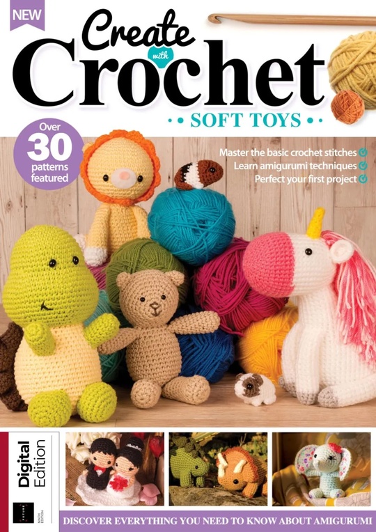 Create With Crochet Soft Toys - 9th Edition - January 2025