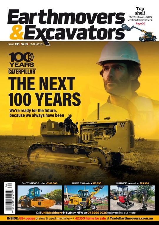 Earthmovers & Excavators – 31 March 2025