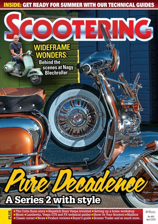 Scootering – April 2025