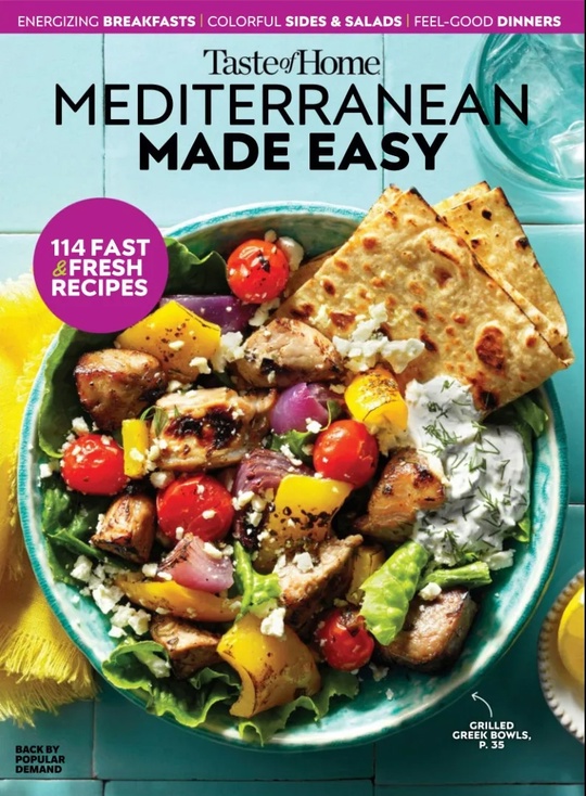 Taste OF Home – Mediterranean, Made Easy 2025