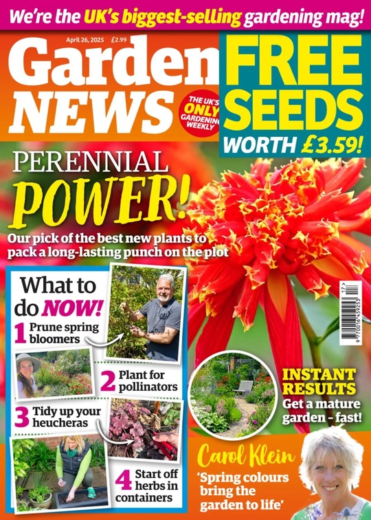 Garden News – 26 April 2025