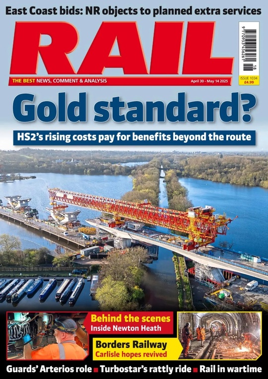 Rail – 30 April 2025