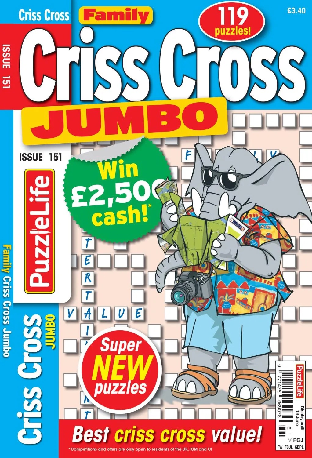 Family Criss Cross Jumbo - June 2025