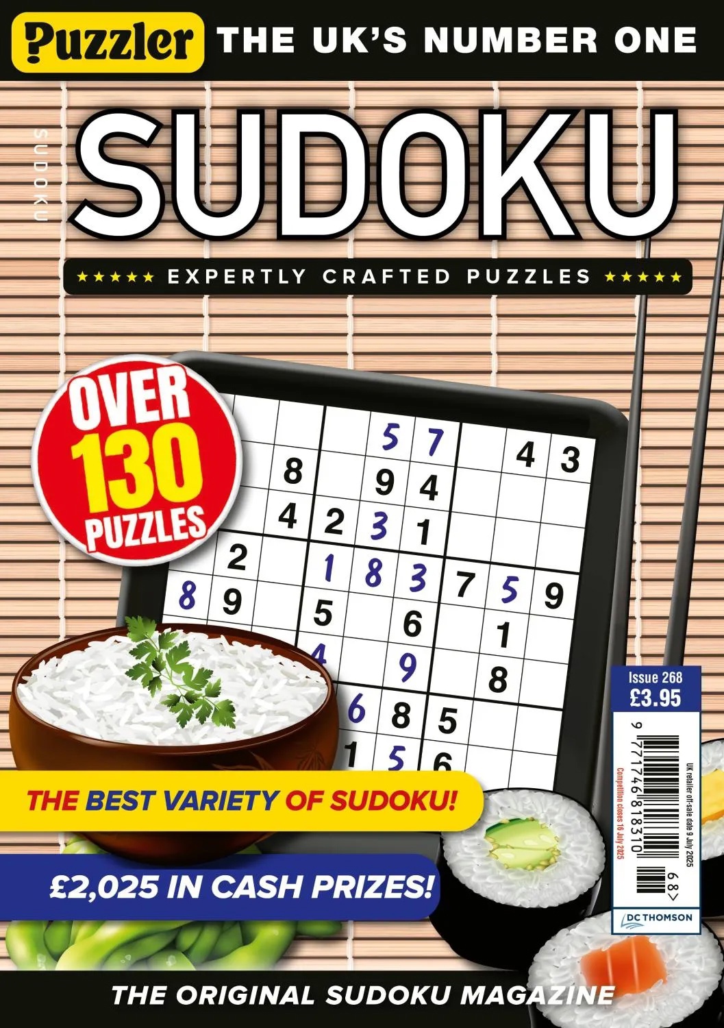 Puzzler Sudoku - Issue 268 2025
