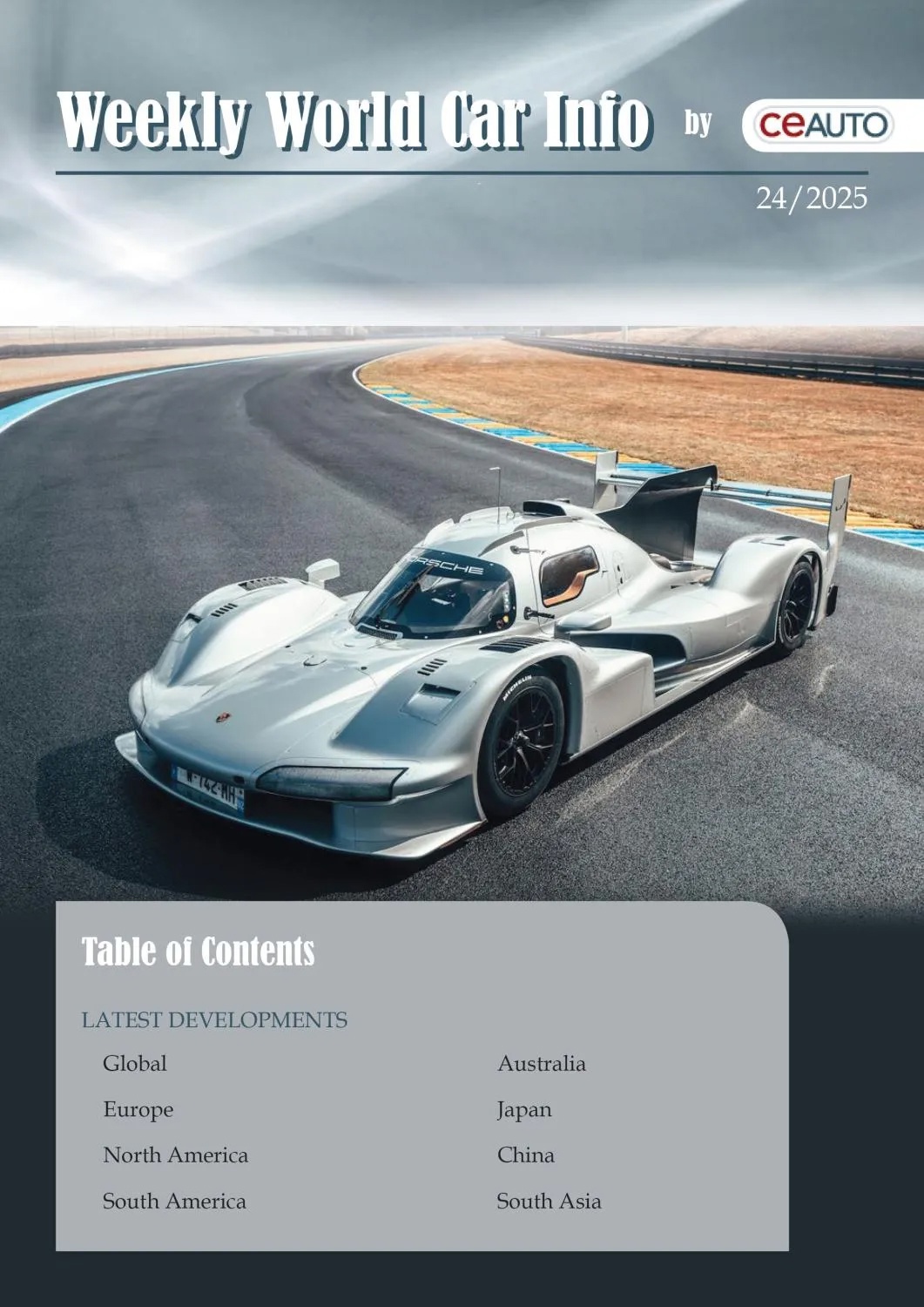 Weekly World Car Info - 14 June 2025