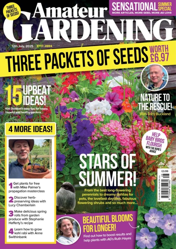 Amateur Gardening – 12 July 2025