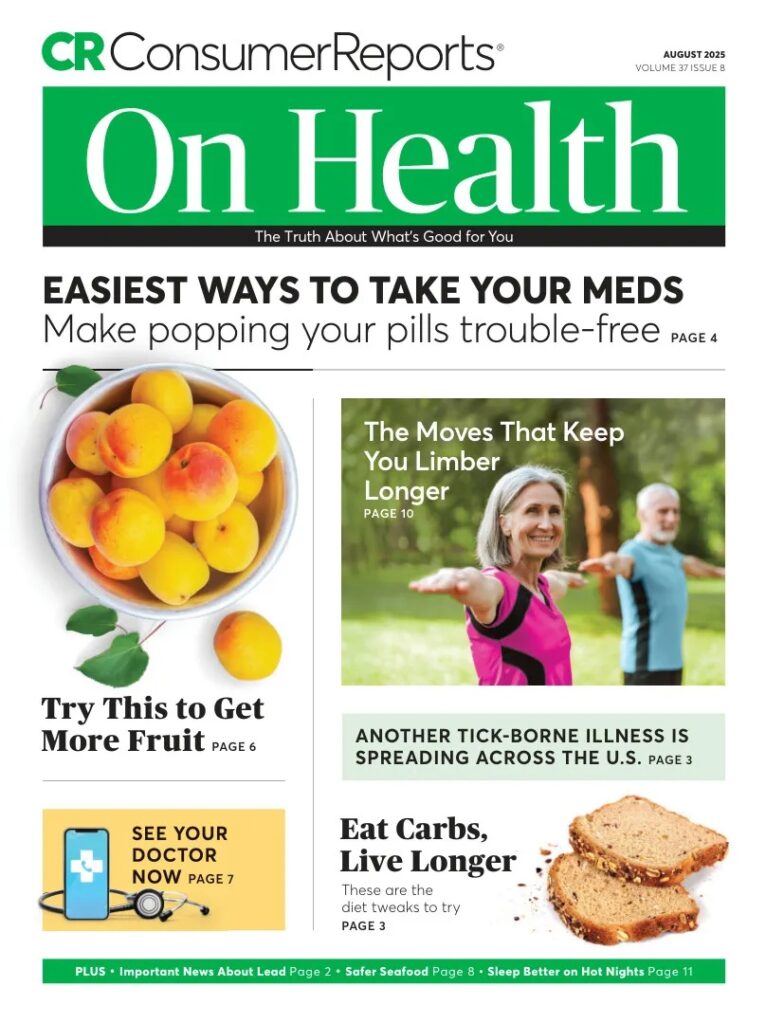Consumer Reports on Health – August 2025