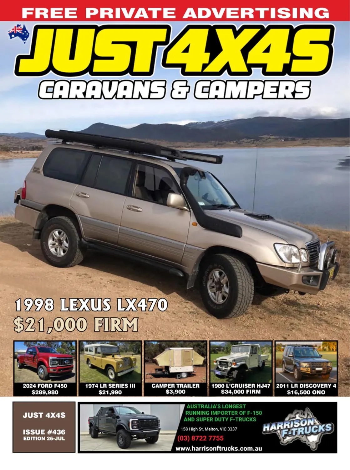 Just 4x4s, Caravans & Campers - Issue 436 2025