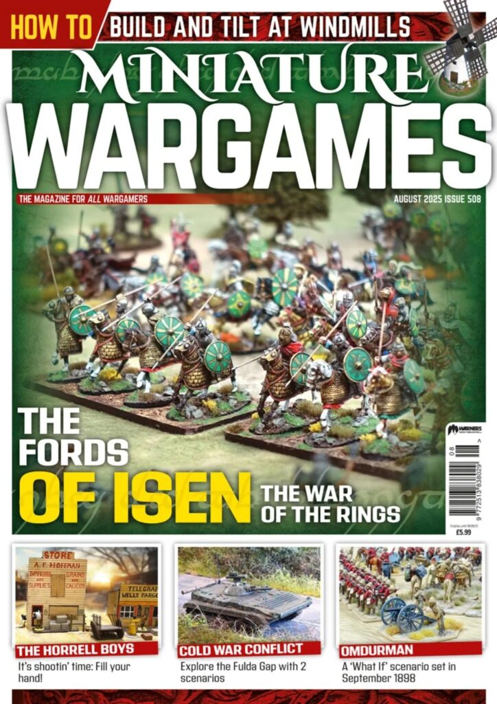 Miniature Wargames – August 2025