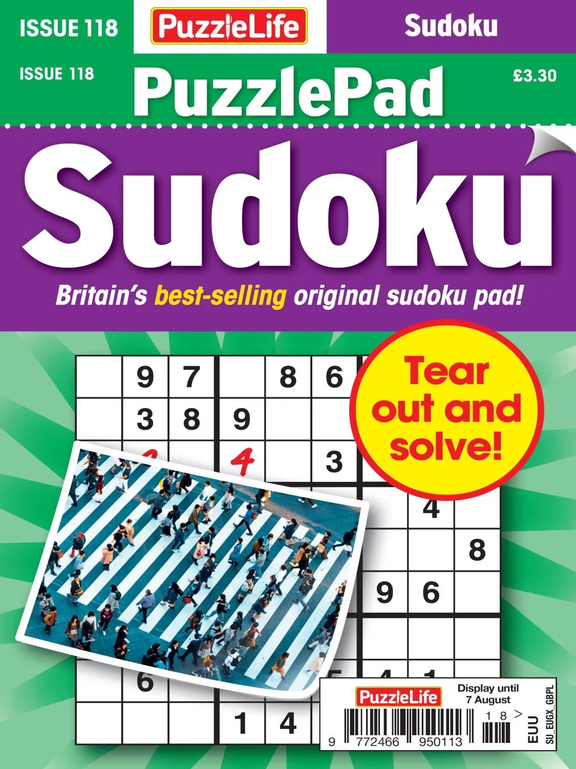 PuzzleLife PuzzlePad Sudoku - July 2025