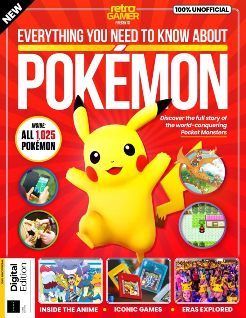 Retro Gamer Presents – Everything You Need To Know About Pokemon – 3rd Edition – 10 April 2025