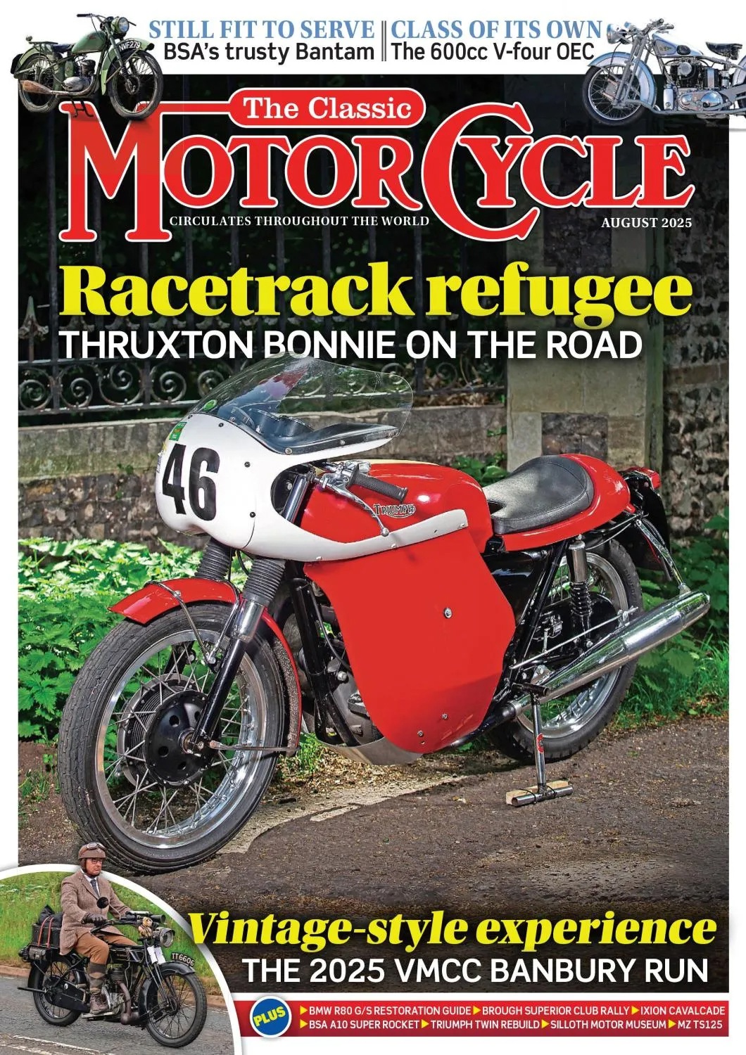 The Classic MotorCycle - August 2025