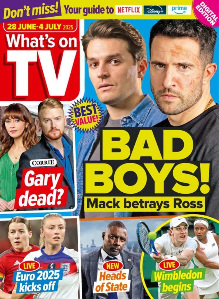 What’s on TV – 28 June 2025